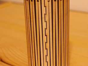 láser de la bisagra moda braclet las pulseras joyería cortadora madera 3d print model - Mito3D