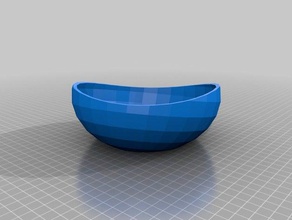 my customized bowl factory-black household 3d print model - Mito3D
