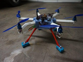 hexacopter fpv r c i veicoli multicopter multirotor 3d print model - Mito3D