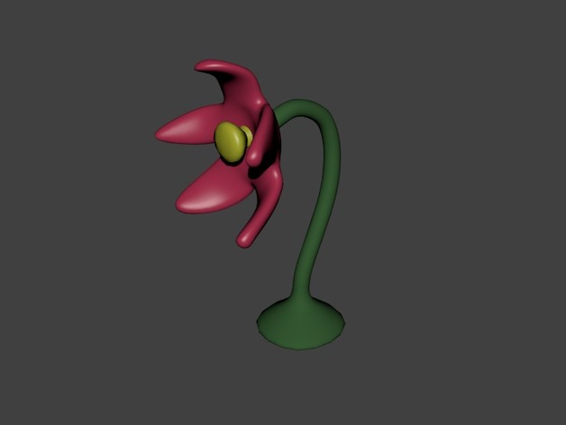flor para decorar heykeller 3D print model - Mito3D