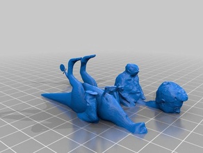 dr wheeler Reiten mächtigen 'merican colbert-rex Spielzeug & game Zubehör 3d print model - Mito3D