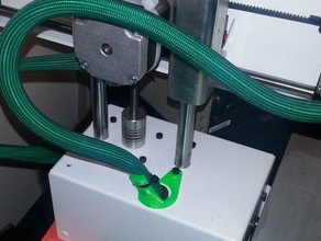 printrbot simple metal Zugentlastung des Kabels 3d-Drucker Teile upgrade Teil 3d print model - Mito3D