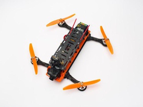 hovership mhq2 r c i veicoli drone pieghevole fotogramma quad quadcopter 3d print model - Mito3D