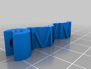 my customized modio - flag construction toys 3d print model - Mito3D