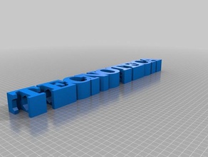 tecnoteca segni e loghi su misura 3d print model - Mito3D