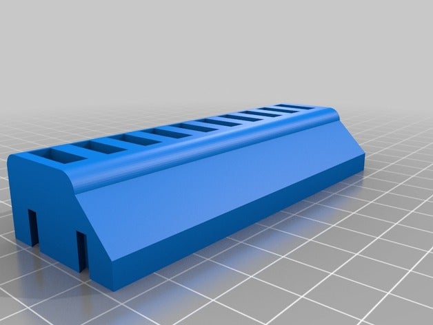 my customized usb stick sd card holder organization 3D print model - Mito3D