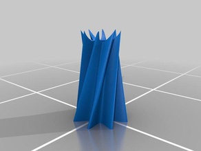 falso slant vaso arredamento il 3d print model - Mito3D
