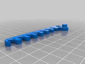 pequena ferramenta de suporte organização o organizador rack chave fenda parede montagem na 3d print model - Mito3D