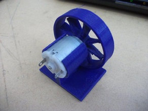 fan shrou - Elektronik Elektro-motor lüfterverkleidung 3d print model - Mito3D