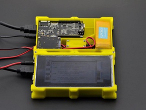 intocable pad caso la tableta de almohadilla 3d print model - Mito3D