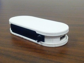 rolling mintyboost enclosure v2 gadgets adafruit box charger replicator sliding 3d print model - Mito3D