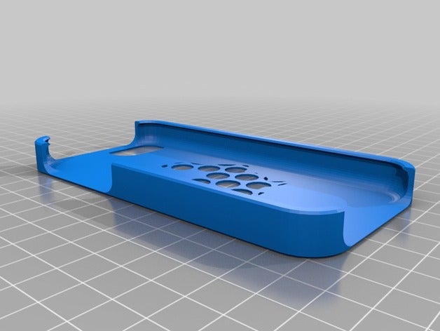 prueba del caso iphone 5c personalizado 3D print model - Mito3D