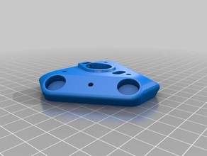 my customized delta printer effector carriage magnetic joints 3d parts 3d print model - Mito3D