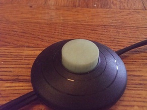 ikea piso de la lámpara del botón las piezas repuesto hack 3d print model - Mito3D