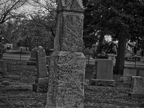 murray family monument scans & replicas 19th century agisoft photoscan cemetery funerary art gravestone grave marker photogrammetry sioux falls south dakota st michaels 3d print model - Mito3D