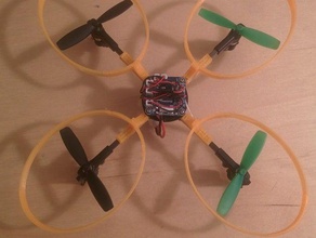 quadcopter elica di guardia forma ovale r c i veicoli 3d print model - Mito3D