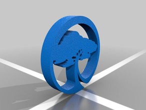 arbor keychain 3d printing 3d print model - Mito3D