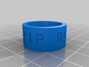 passez ringagain les anneaux personnalisé 3d print model - Mito3D