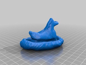 crenshaw's duck art fowl 3d print model - Mito3D