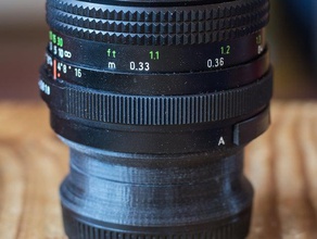 m42 lente samsung nx adaptador câmera 3d print model - Mito3D