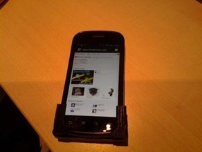 nexus wall mount mobile phone 3d print model - Mito3D