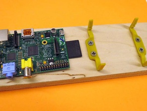 raspberry pi, il monte l'elettronica pi 3d print model - Mito3D