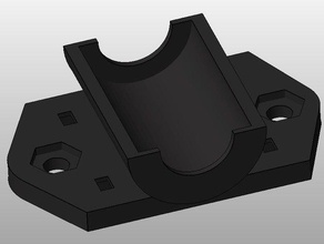 prusa i3 bearing holder modification 3d printer parts folger technologies modified prusai3 reprap 3d print model - Mito3D