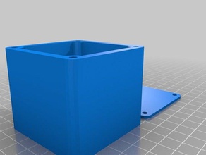 personalizador de la tapa caja los agujeros del tornillo diy desafío utilizable útil 3d print model - Mito3D
