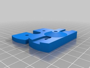meine angepasste einfache j-head groove mount rostock 3d-Drucker Teile kundengebundene 3d print model - Mito3D