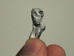 simple face moule générateur 3d de l'impression les tests bismuth exprimés la coulée coutume bijoux le métal verser 3d print model - Mito3D