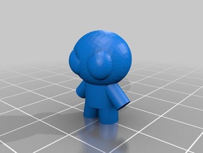 alien guy2 3d print model - Mito3D