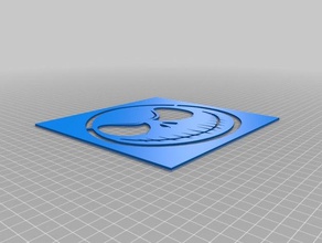 jack calabaza rey plantilla-o-matic herramientas del arte personalizado 3d print model - Mito3D