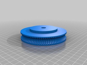 linear actuator worm gear engineering customizer openscad parametric recycling useful 3d print model - Mito3D