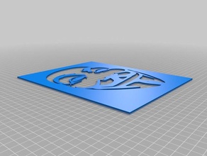 anonyme pochoir-o-matic l'art des outils personnalisé 3d print model - Mito3D