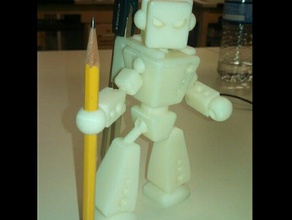 el bot comune di robot La stampa 3d fantasia titolare mini la matita 3d print model - Mito3D
