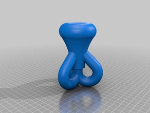 20 klein vazo 3d baskı sanat şişe ev klien matematik sanatı 3d print model - Mito3D