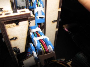 printrbot simples cabo cadeia coppler yz Impressora 3d de peças 1405 anexo eixo o cablechain corrente extrusora monte rígida assim estabilizador xl y 3d print model - Mito3D