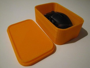 logitech g602 box containers carrier case container lid mouse 3d print model - Mito3D
