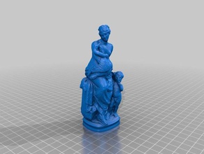 leda sculptures 3d print model - Mito3D