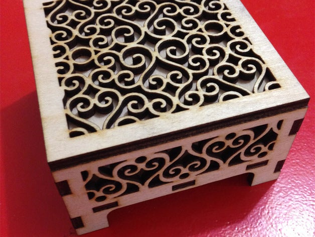 box decor 3D print model - Mito3D