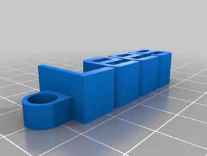 lees Anahtarlık organizasyon özelleştirilmiş 3d print model - Mito3D