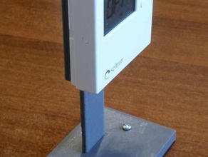 supporto termostato radio forniture di famiglia il 3d print model - Mito3D
