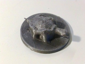my 123d catch turtle try scans & replicas sculpture 3d print model - Mito3D