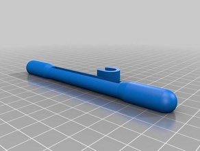my customized hex key t handle parts 3d print model - Mito3D