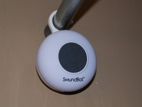 soundbot sb510 douche curtian titulaire salle de bains haut-parleur 3d print model - Mito3D