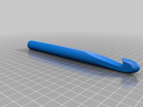 il mio parametrici personalizzati uncinetto n ° 15 strumenti di disegno su misura 3d print model - Mito3D