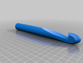 il mio parametrici personalizzati uncinetto n ° 20 strumenti di disegno su misura 3d print model - Mito3D
