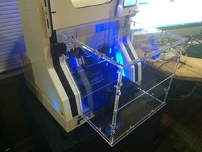 robo3d kasa 3d yazıcı parçaları ısıtmalı muhafaza robo 3d print model - Mito3D
