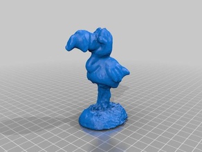 flamingo esculturas 3d print model - Mito3D