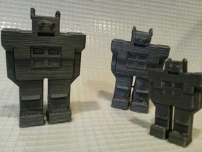 dumme Roboter Kreaturen mcz Schwuchteln dumm - Spielzeug 3d print model - Mito3D
